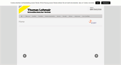 Desktop Screenshot of lehmair.de